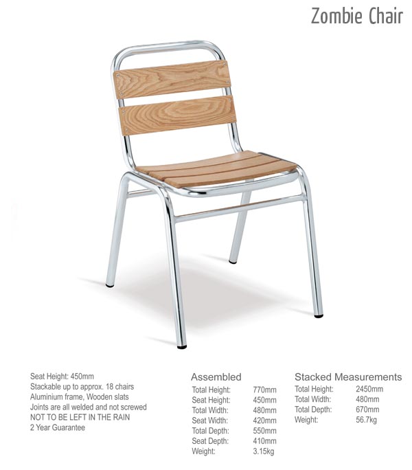 zombie chair